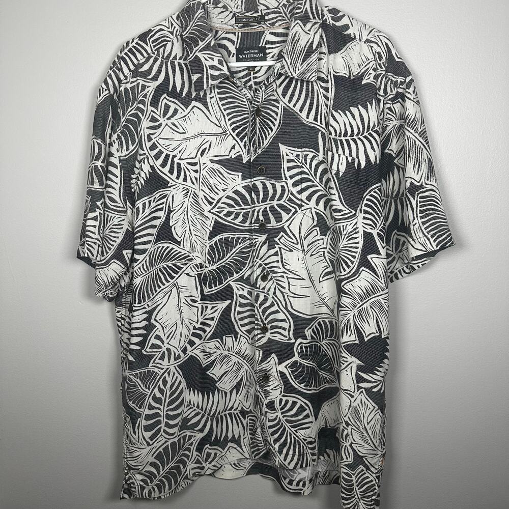 Quicksilver Waterman Button-Down Casual Men’s Shirt XL